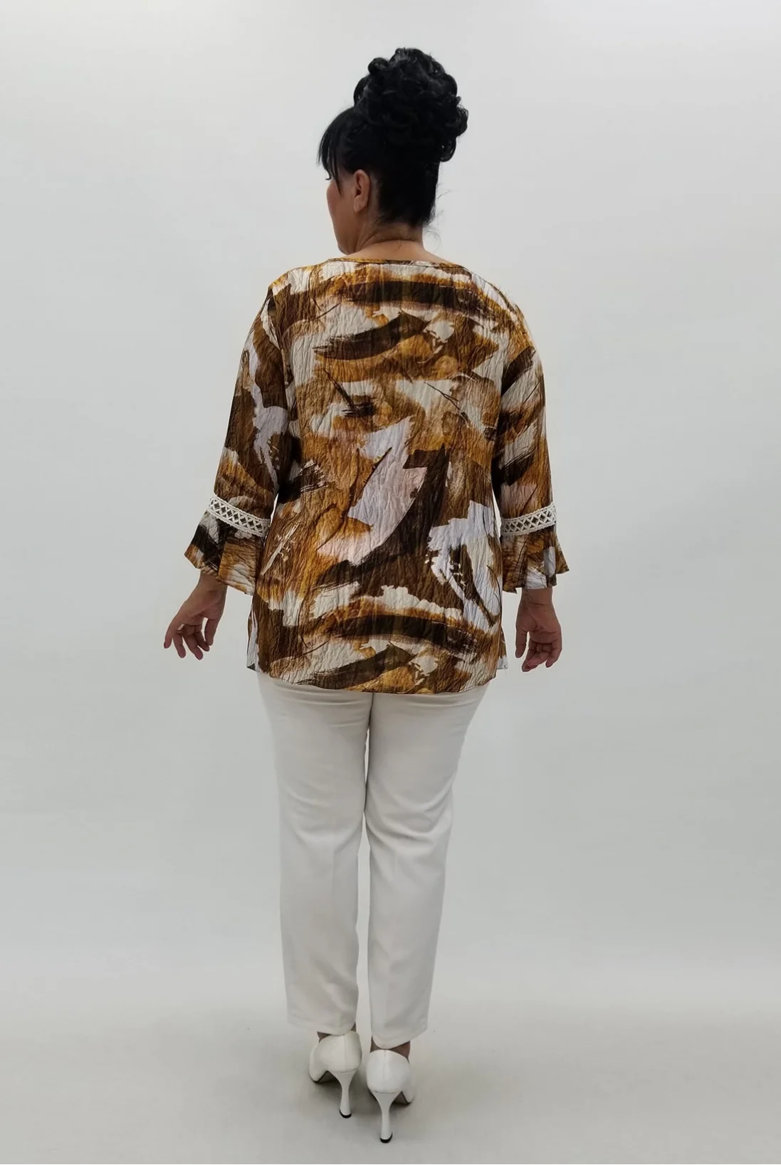 Miraggio Büyük Beden Bluz 99946 TABA