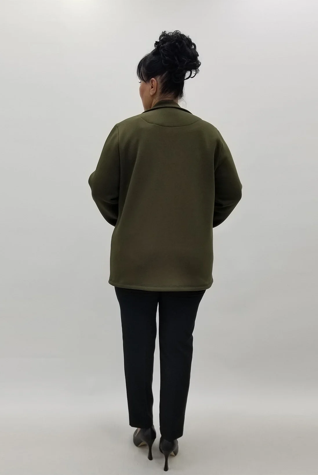 Miraggio Büyük Beden Ceket 4008 HAKİ