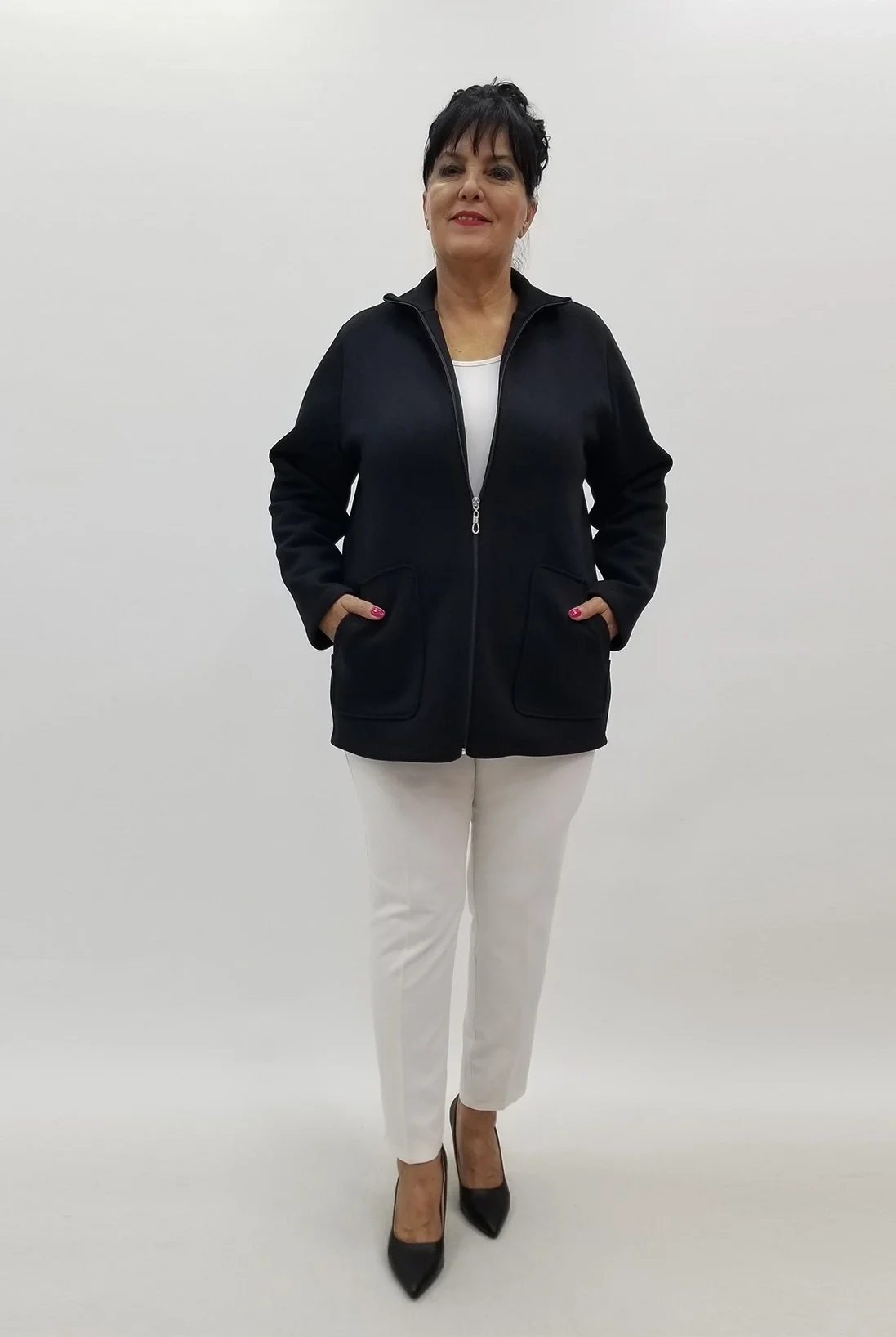 Miraggio Büyük Beden Ceket 4008 SİYAH