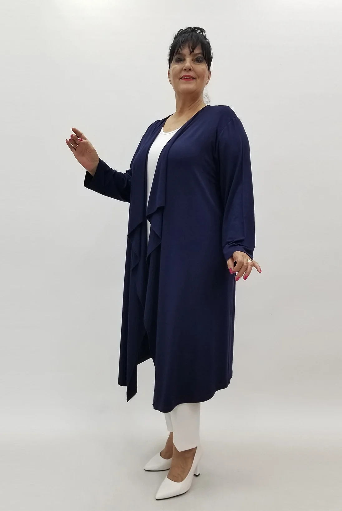 Miraggio Büyük Beden Ceket 4017 LACİVERT