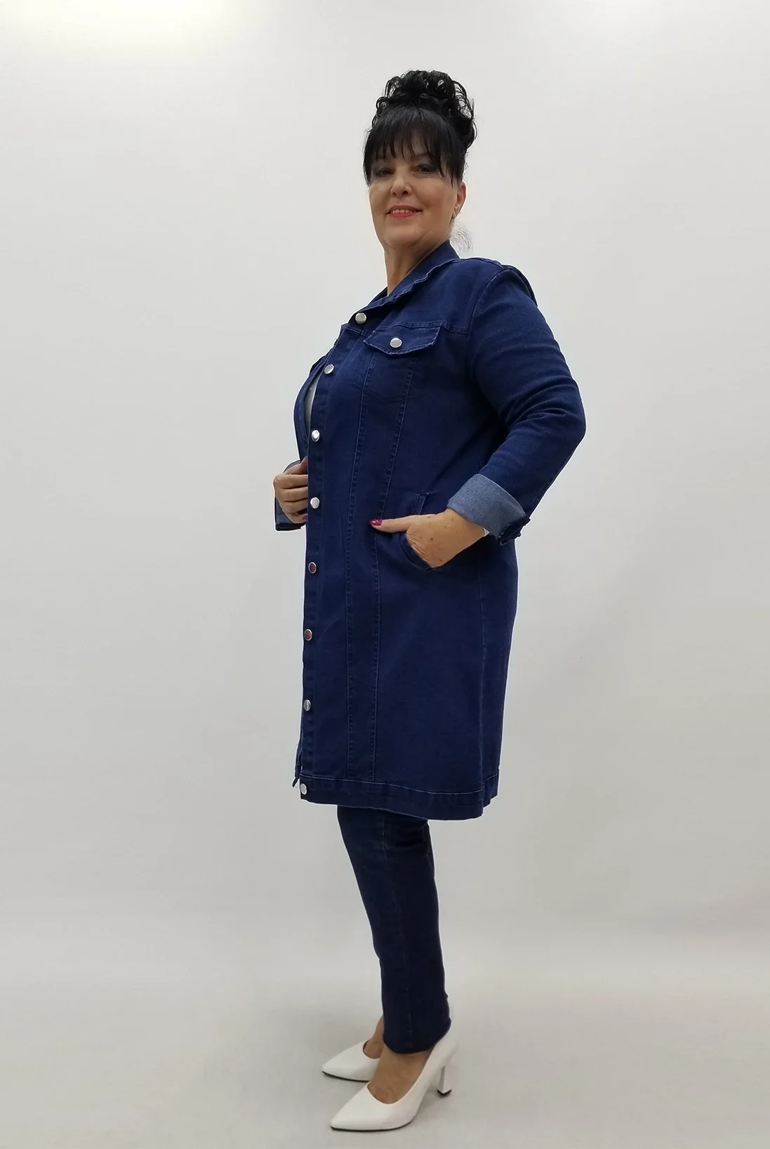 Miraggio Büyük Beden Ceket 4056 KOT LACİ