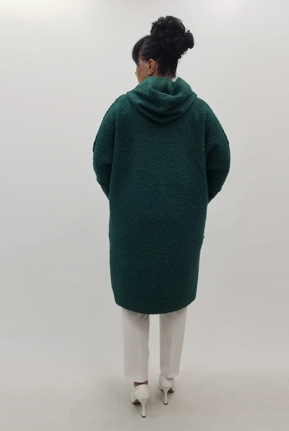 Miraggio Büyük Beden Ceket 4076 YEŞİL