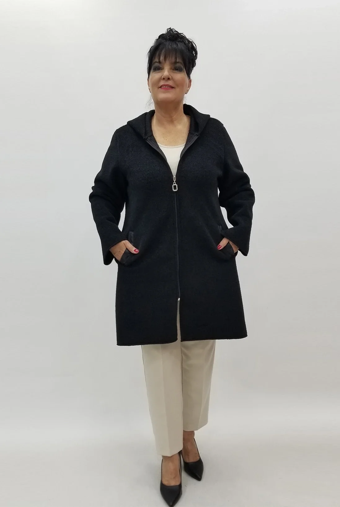 Miraggio Büyük Beden Ceket 4082 SİYAH