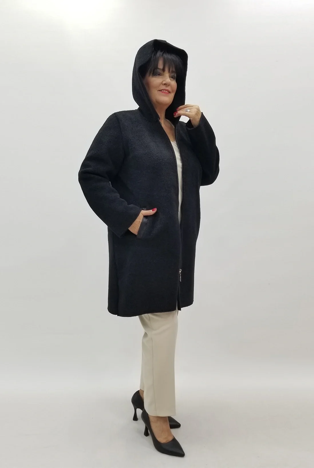 Miraggio Büyük Beden Ceket 4082 SİYAH