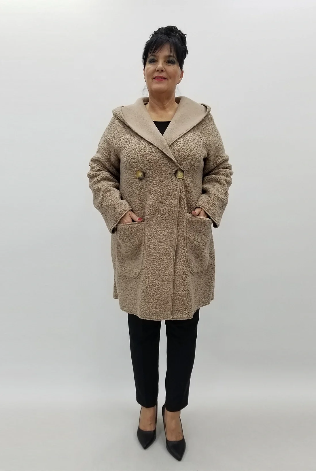 Miraggio Büyük Beden Ceket 4083 BEJ