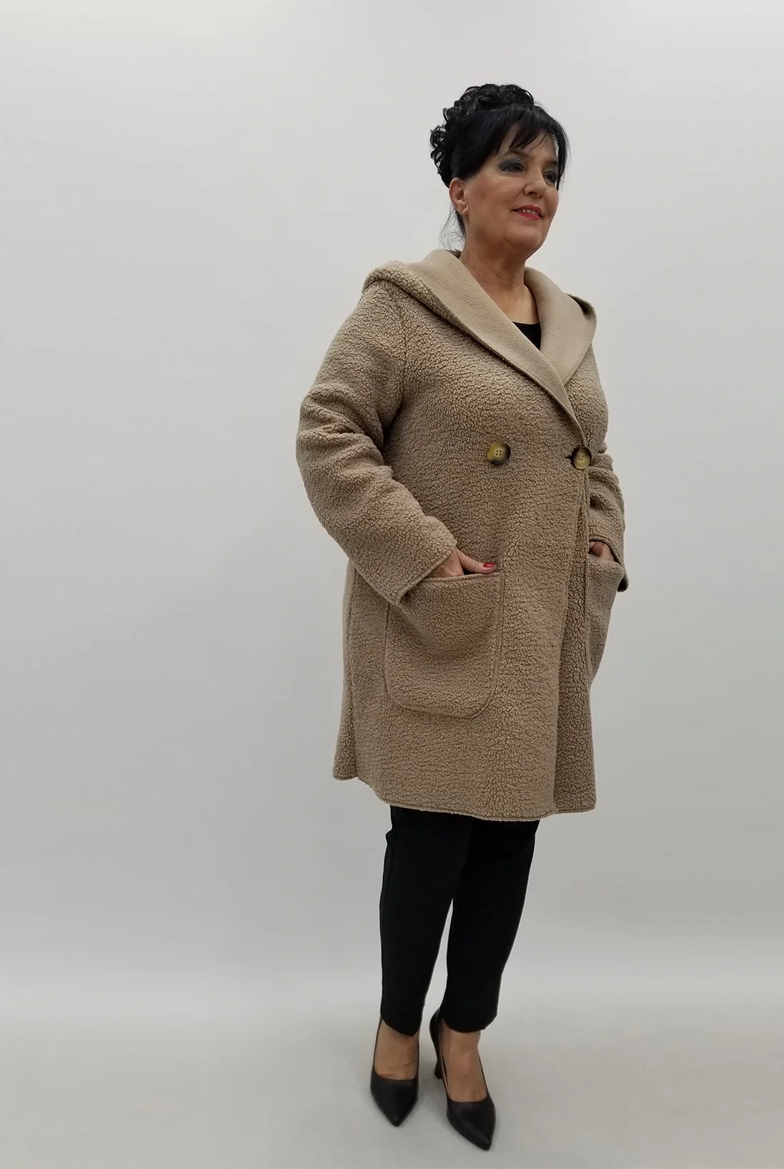 Miraggio Büyük Beden Ceket 4083 BEJ