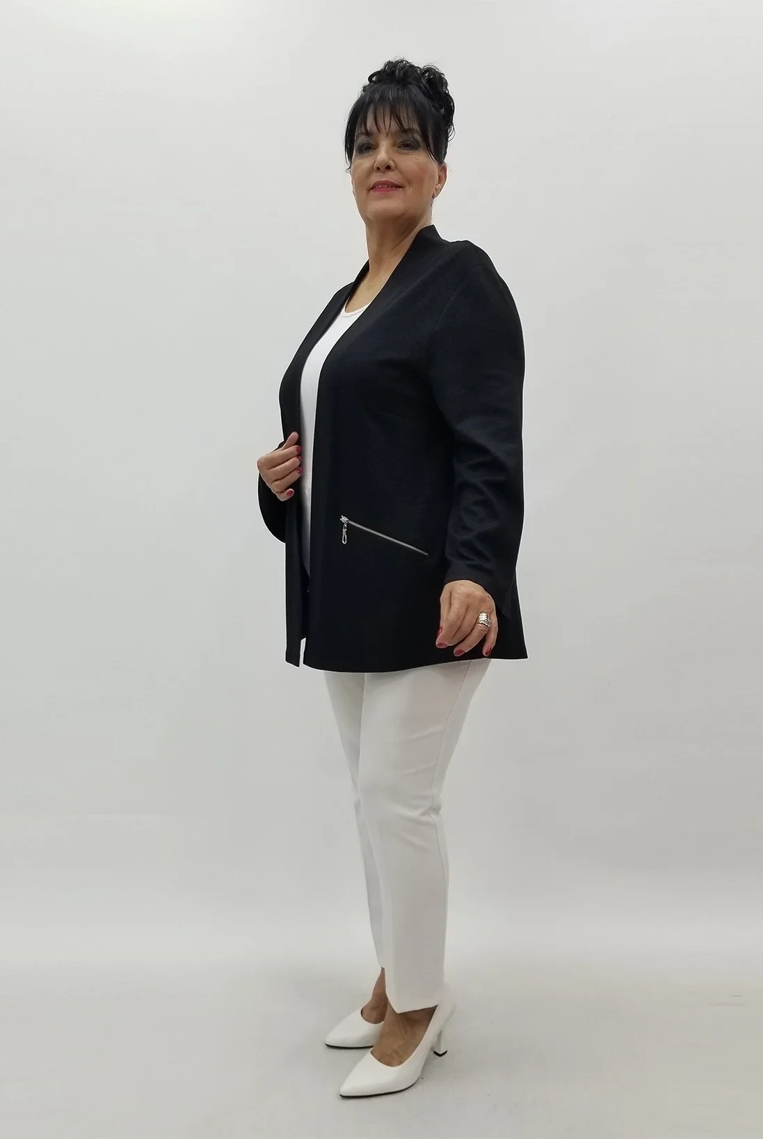 Miraggio Büyük Beden Ceket 4102 SİYAH