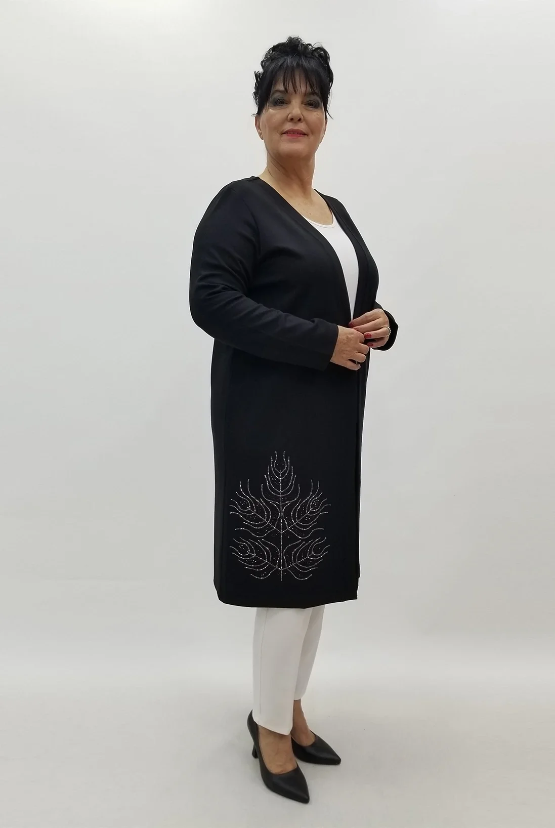 Miraggio Büyük Beden Ceket 4122 SİYAH