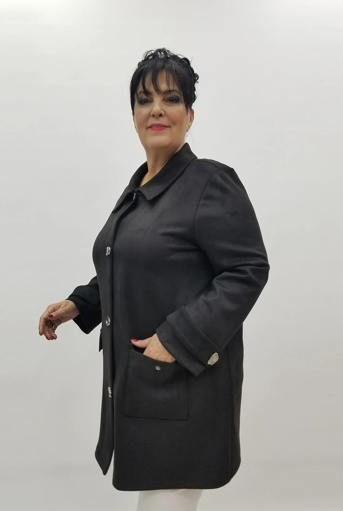 Miraggio Büyük Beden Ceket 4146 SİYAH