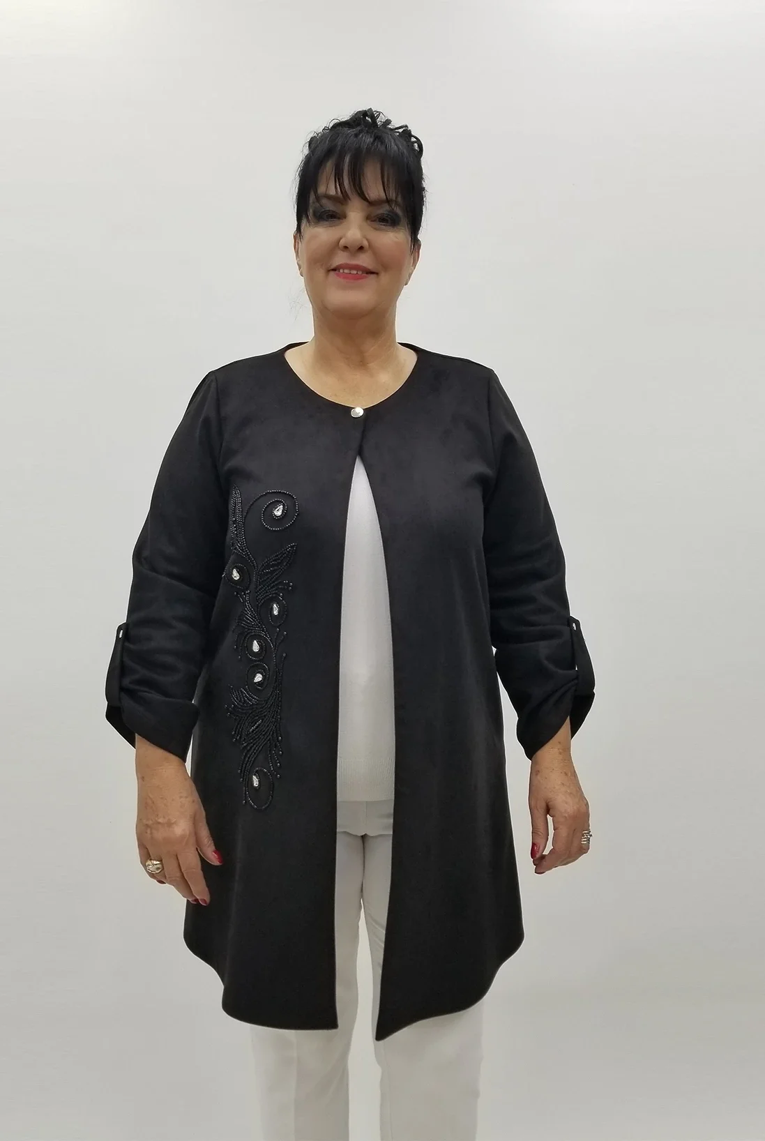 Miraggio Büyük Beden Ceket 4154 SİYAH