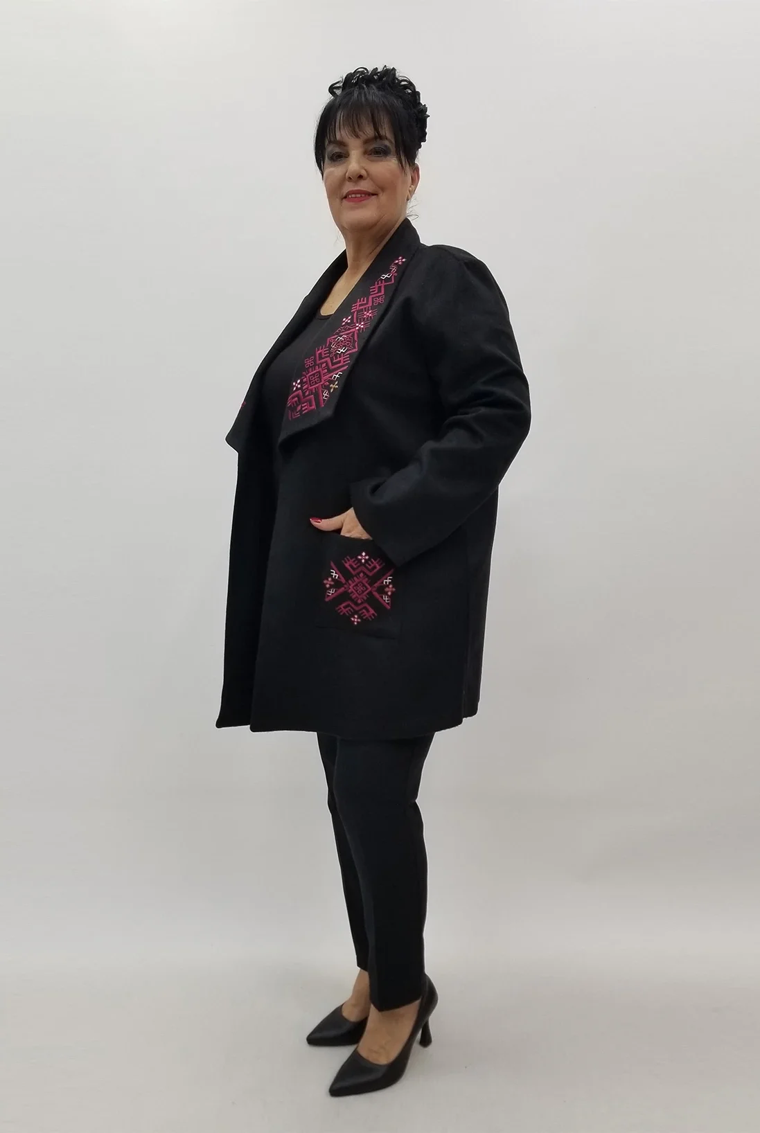 Miraggio Büyük Beden Ceket 4155 SİYAH