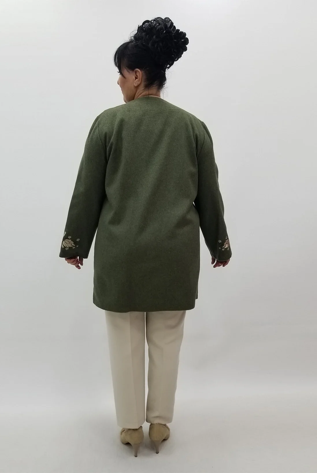 Miraggio Büyük Beden Ceket 4156 HAKİ