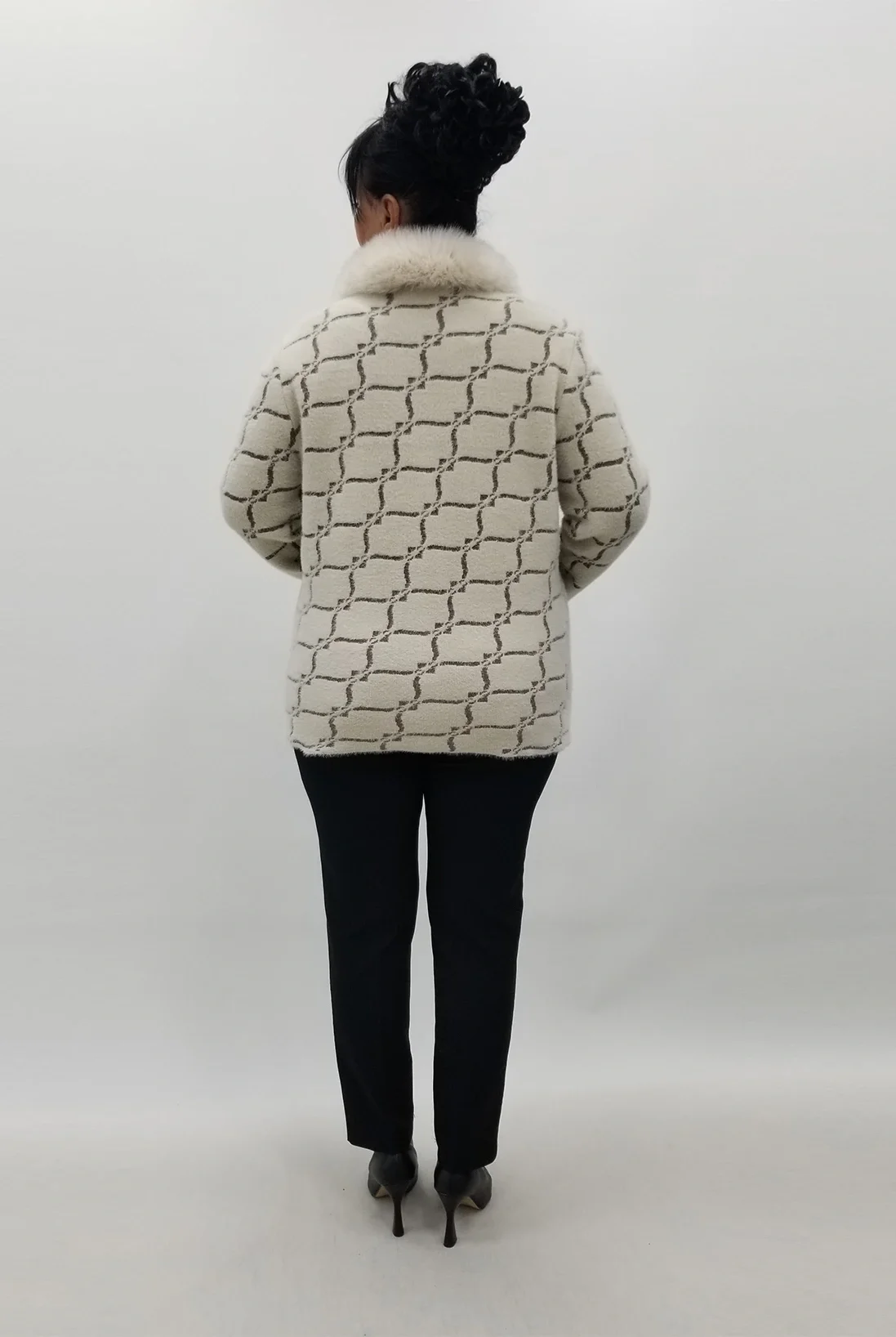 Miraggio Büyük Beden Ceket 4162 KREM