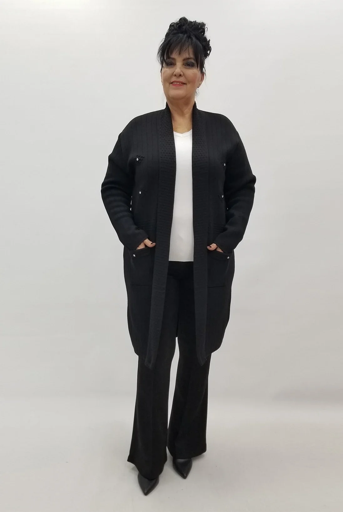 Miraggio Büyük Beden Ceket 4198 SİYAH