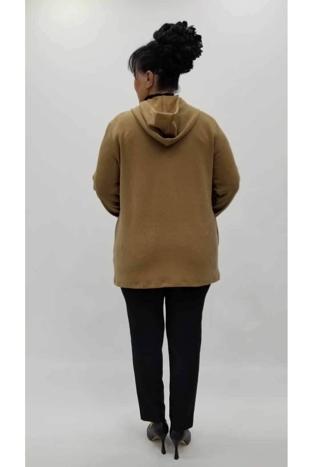 Miraggio Büyük Beden Ceket 4228 A-KAHVE