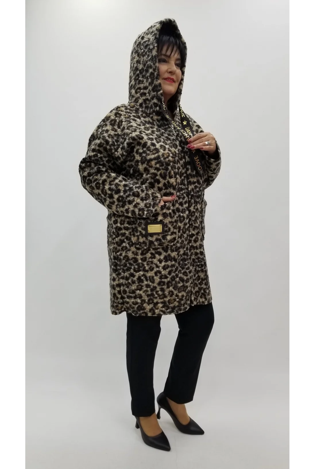 Miraggio Büyük Beden Ceket 4366 KAHVE