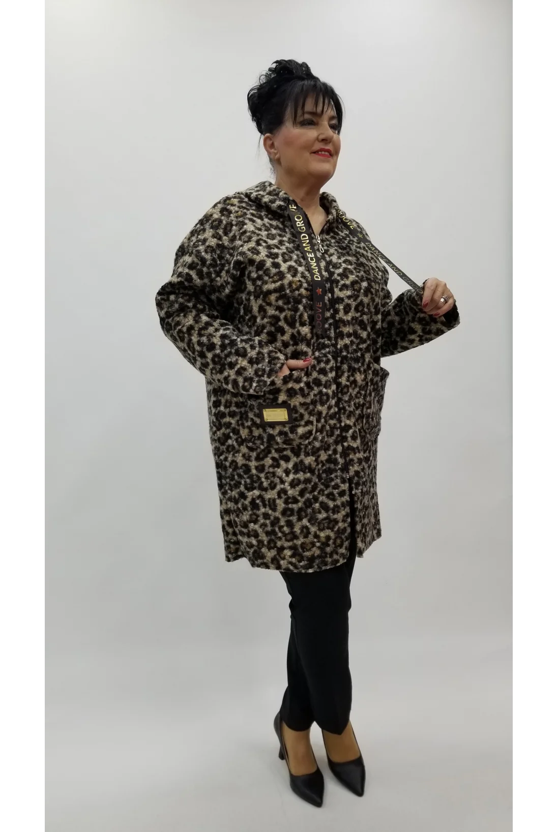 Miraggio Büyük Beden Ceket 4366 KAHVE