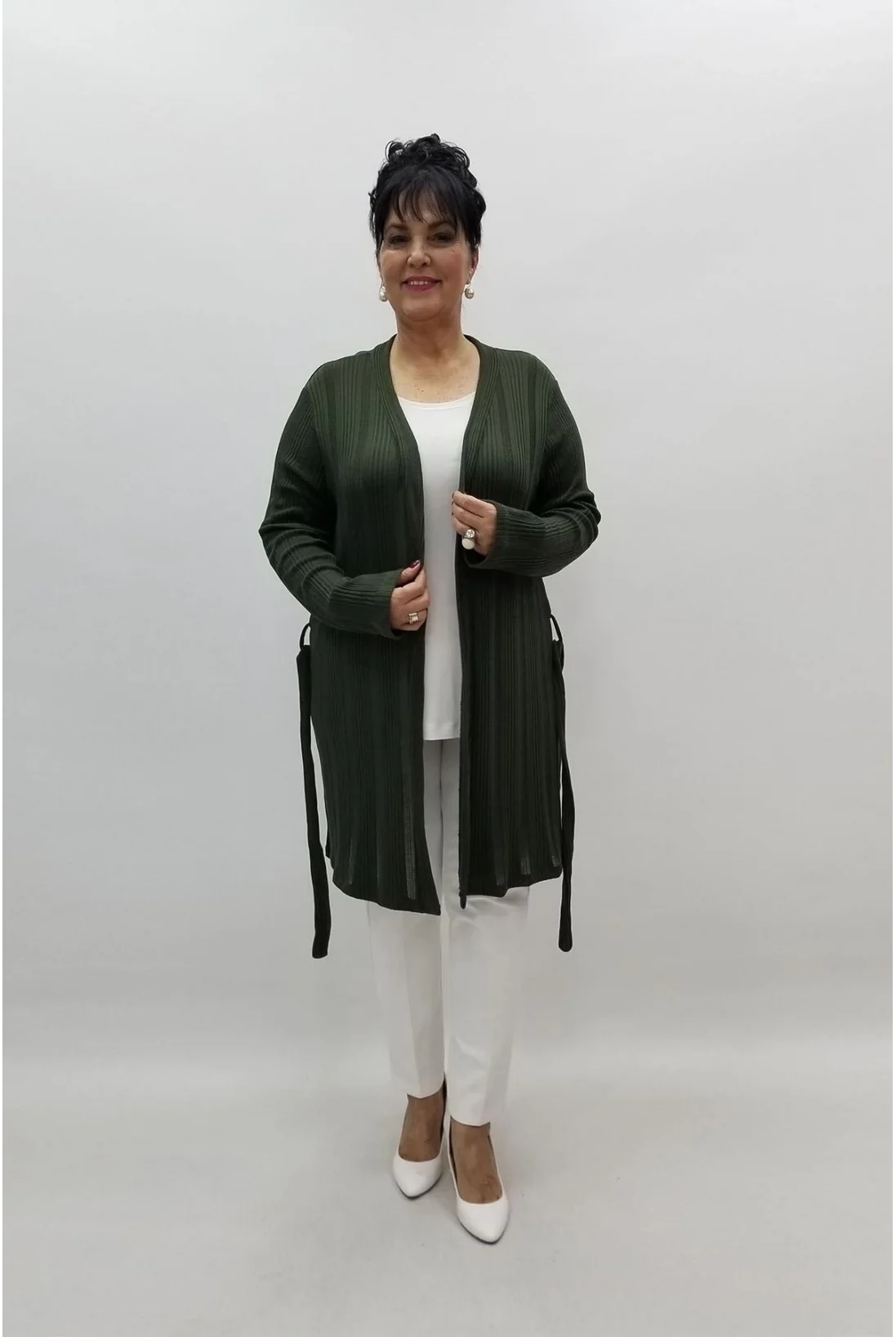 Miraggio Büyük Beden Ceket 98313 HAKİ