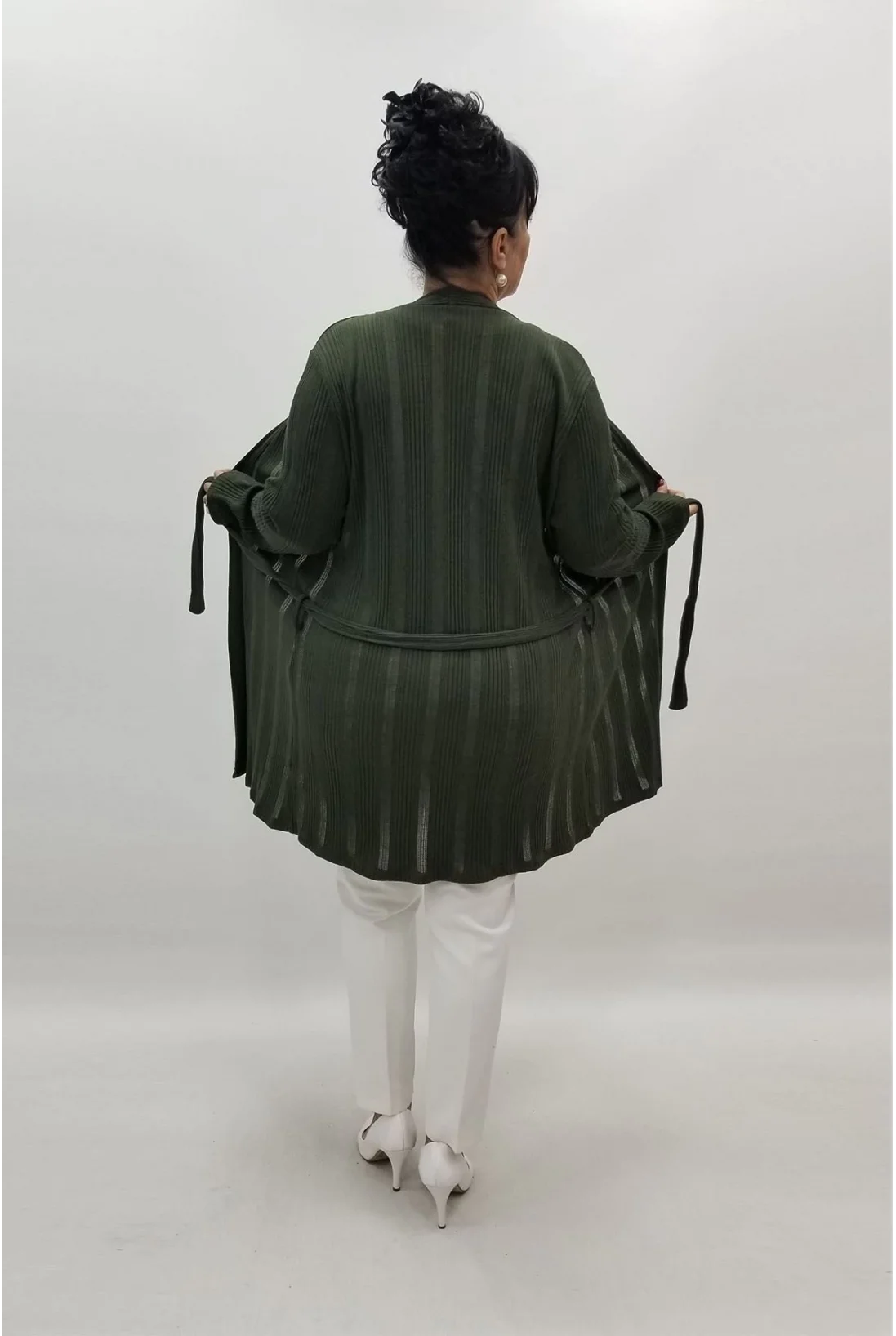 Miraggio Büyük Beden Ceket 98313 HAKİ