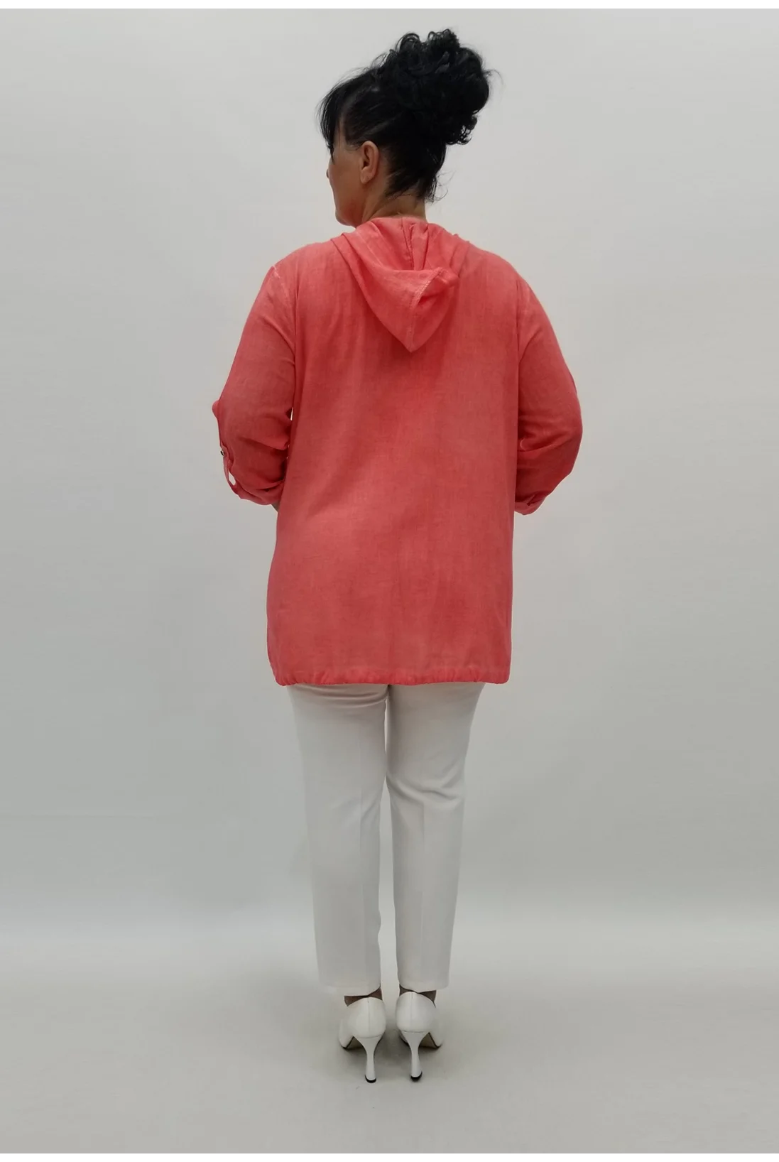 Miraggio Büyük Beden Ceket 98902 NAR ÇİÇEĞİ