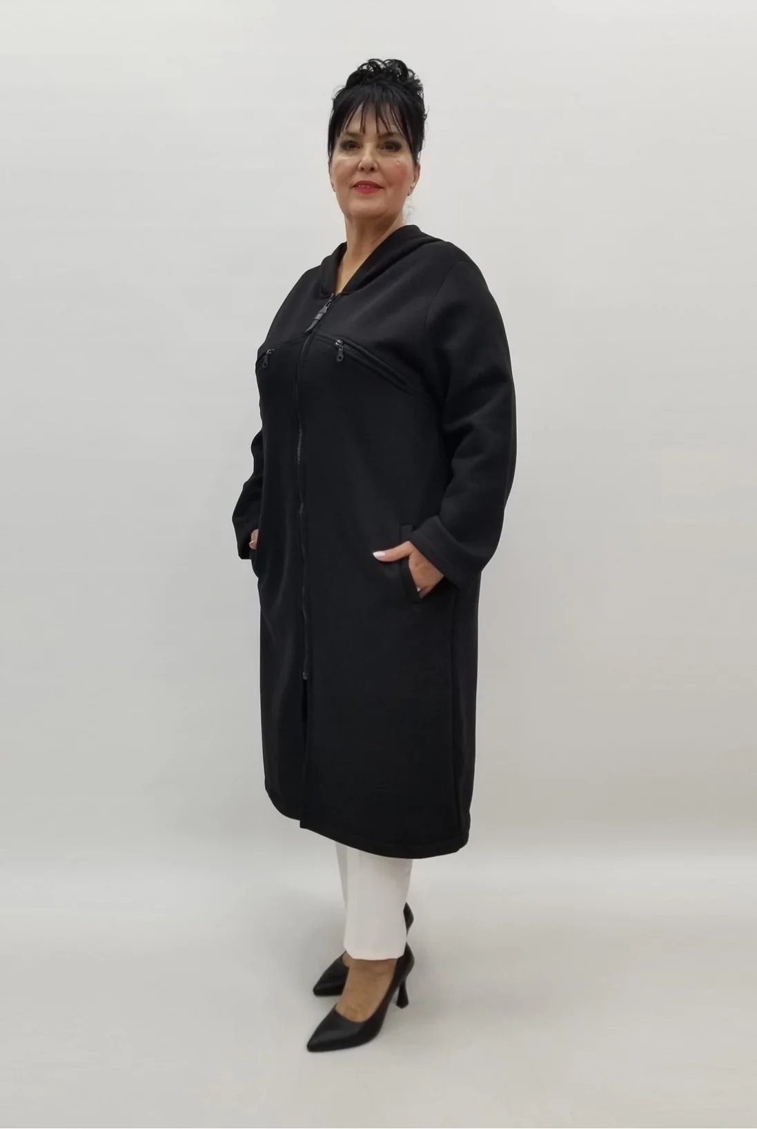 Miraggio Büyük Beden Ceket 99270 SİYAH