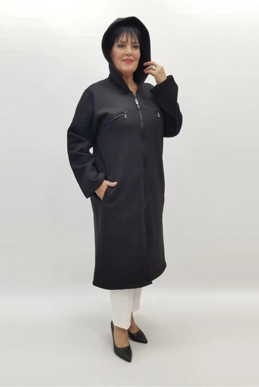 Miraggio Büyük Beden Ceket 99270 SİYAH