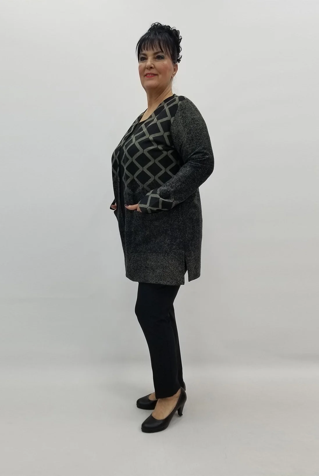 Miraggio Büyük Beden Ceket 99301 HAKİ