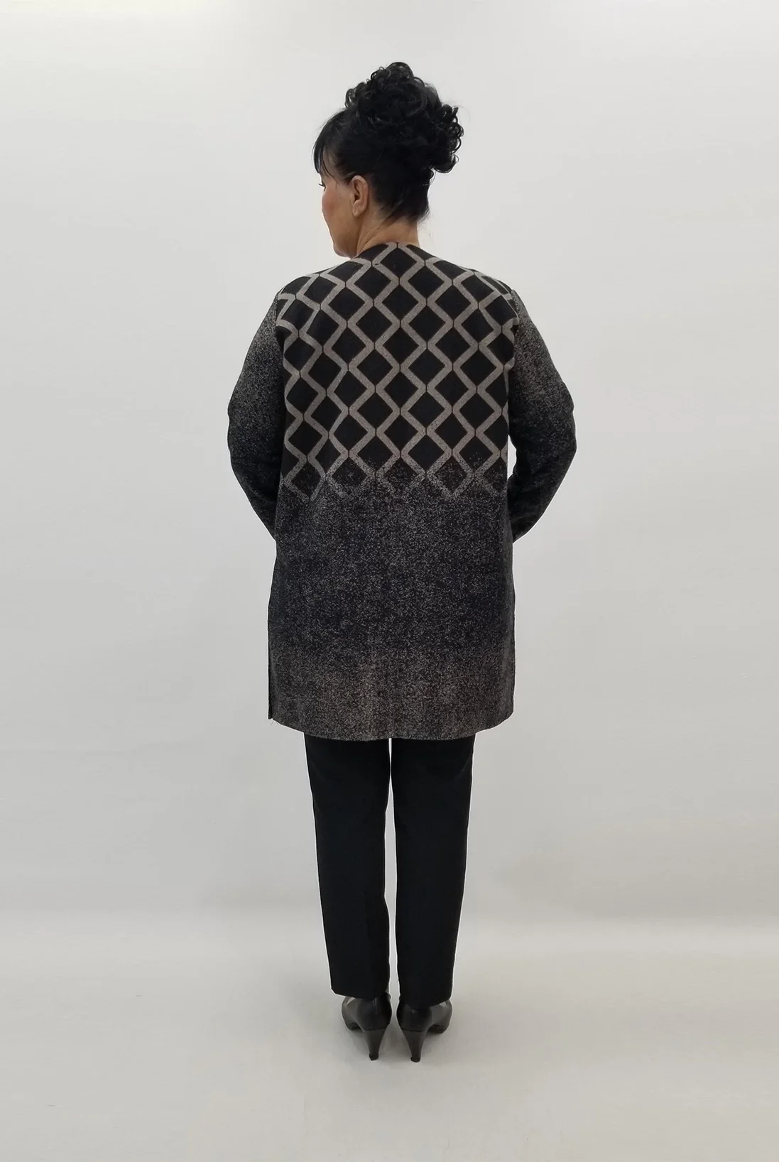 Miraggio Büyük Beden Ceket 99301 KAHVE