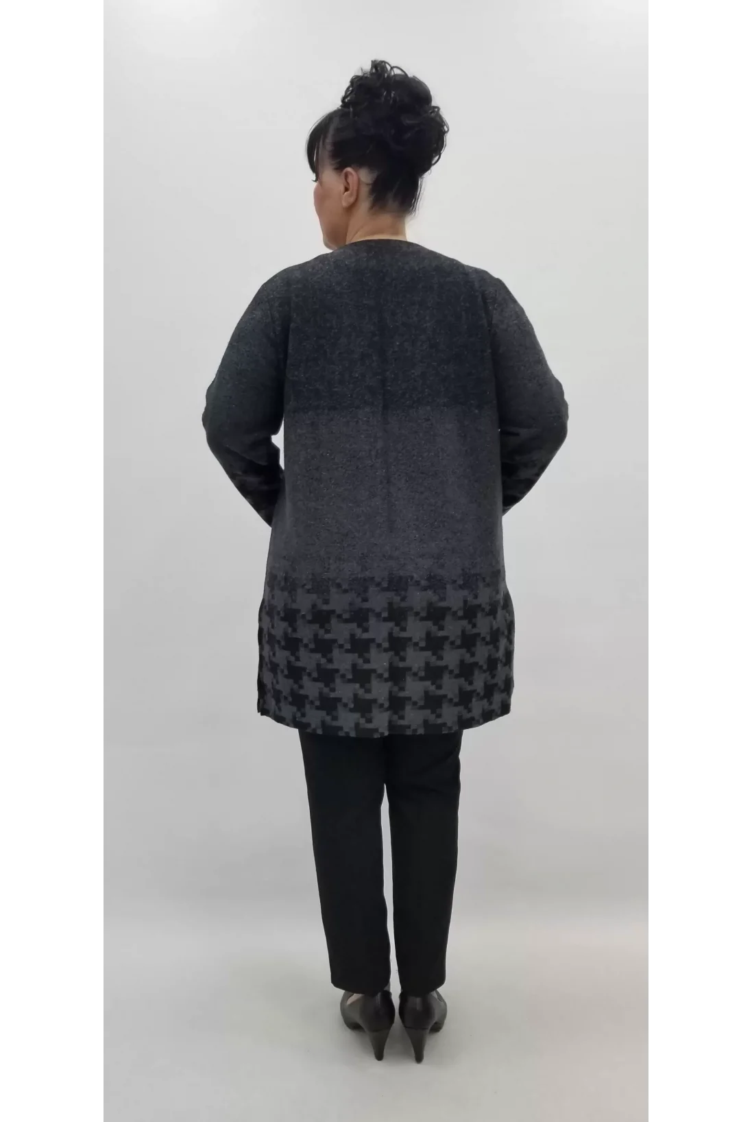 Miraggio Büyük Beden Ceket 99302 ANTRASİT