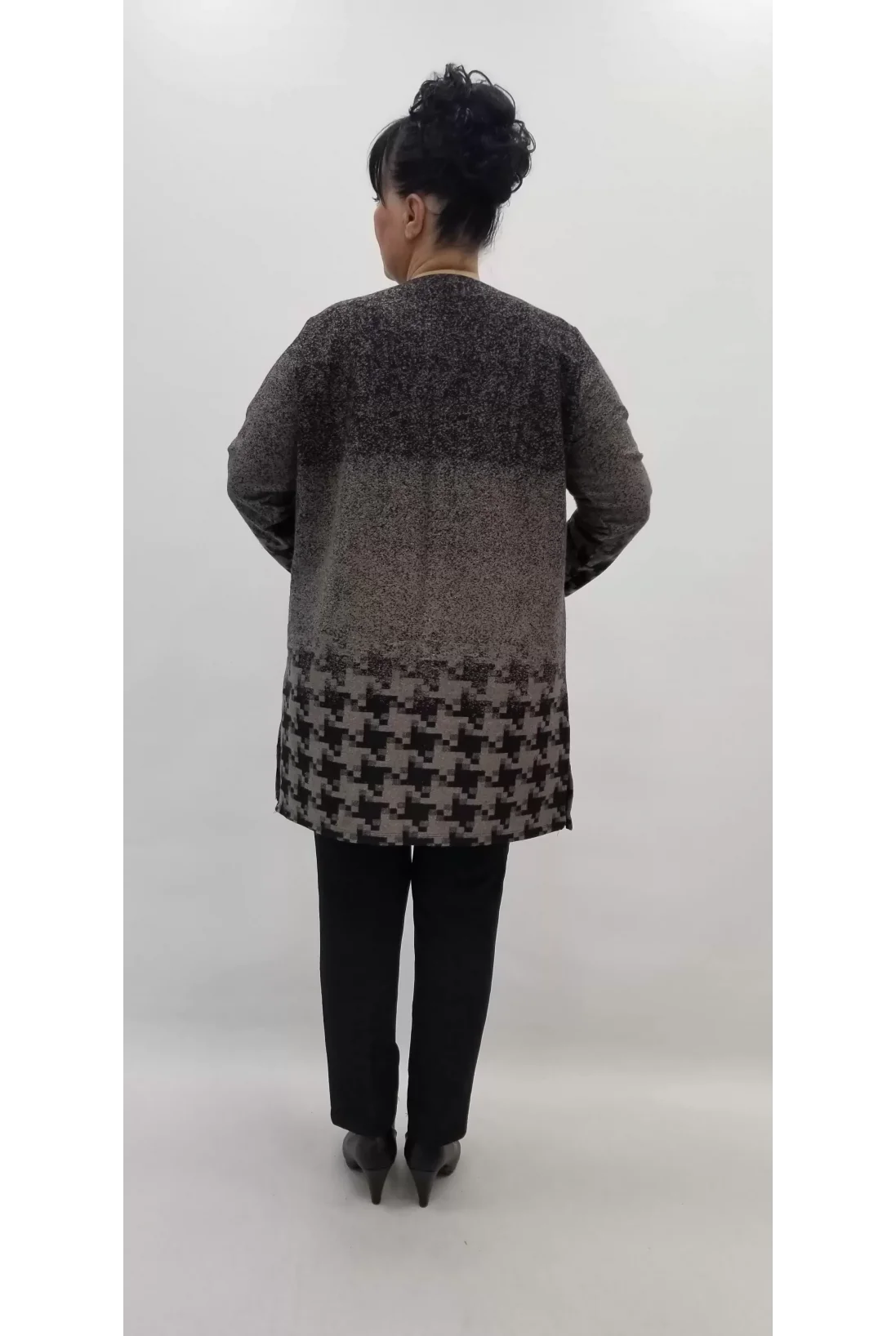 Miraggio Büyük Beden Ceket 99302 KAHVE