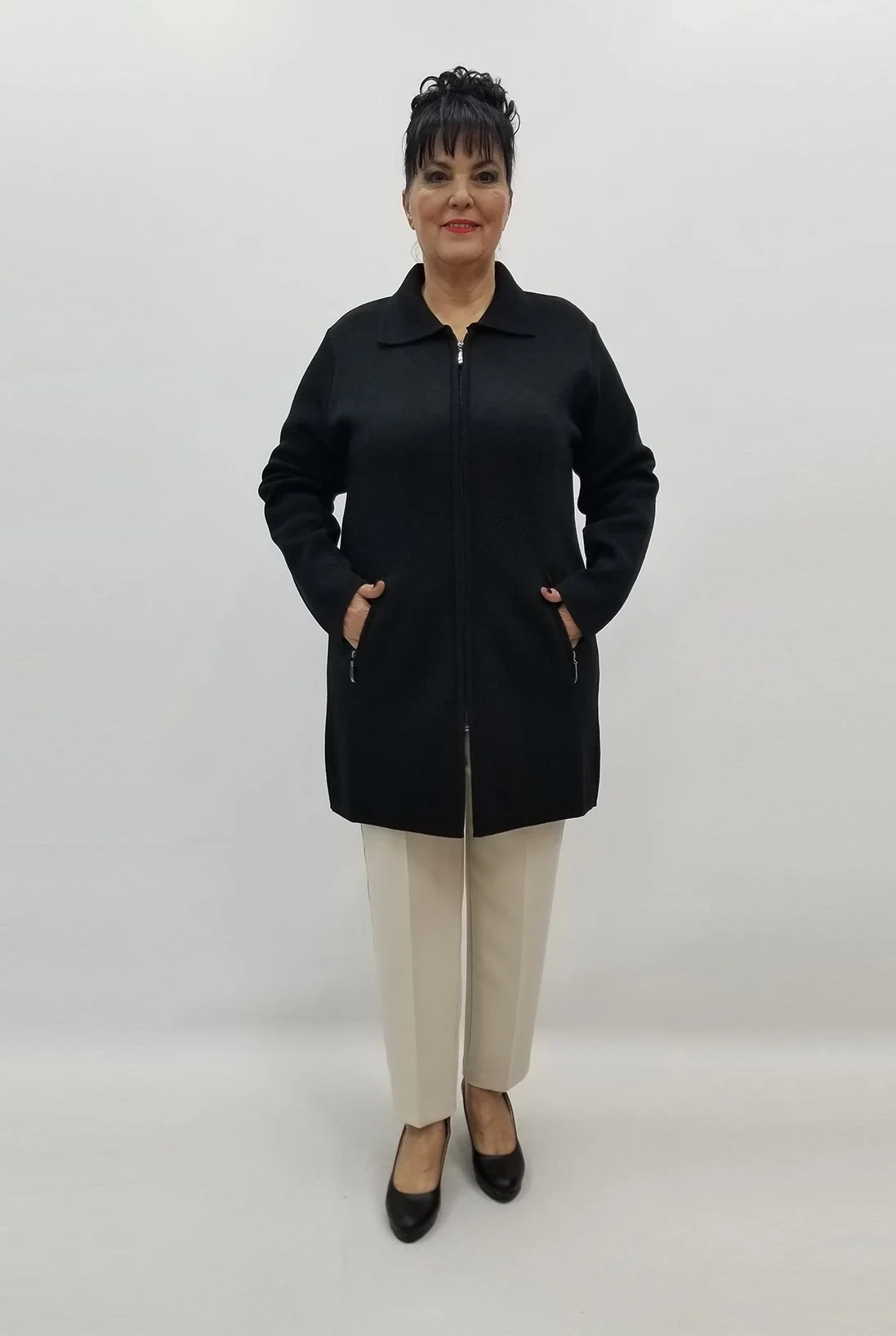 Miraggio Büyük Beden Ceket 99362 SİYAH