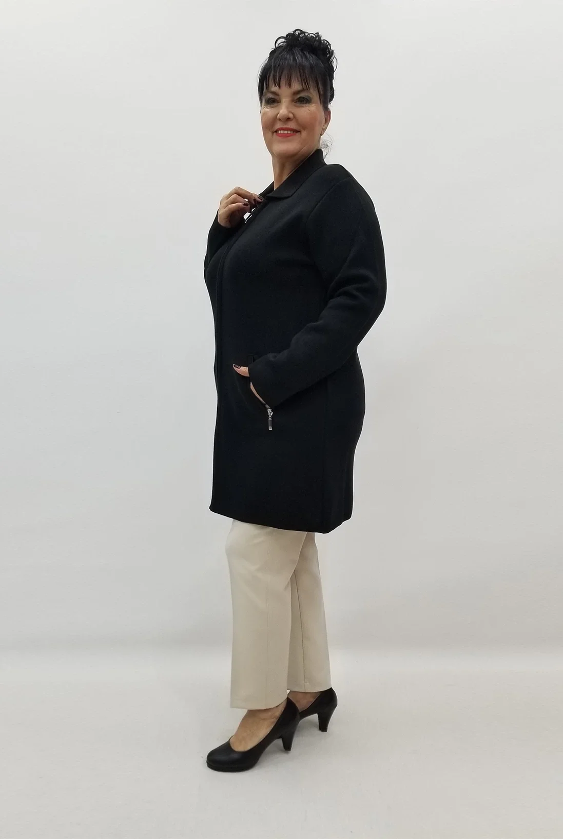 Miraggio Büyük Beden Ceket 99362 SİYAH