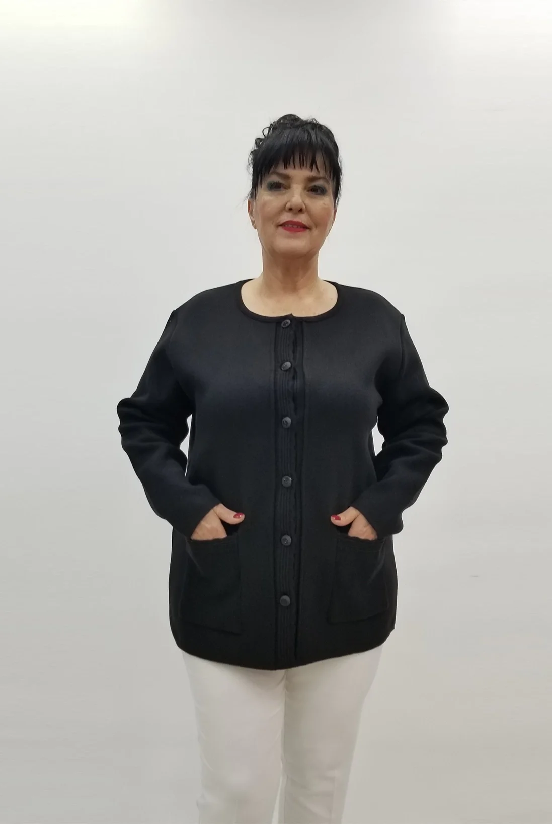 Miraggio Büyük Beden Ceket 99475 SİYAH