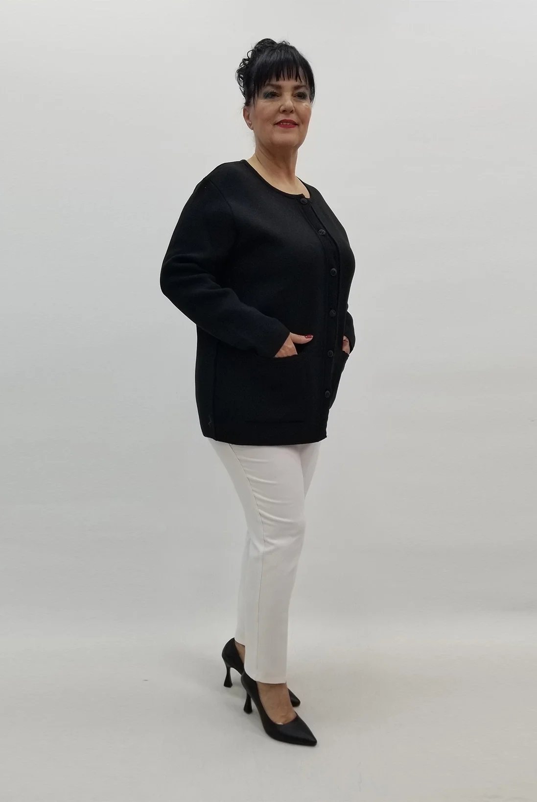 Miraggio Büyük Beden Ceket 99475 SİYAH