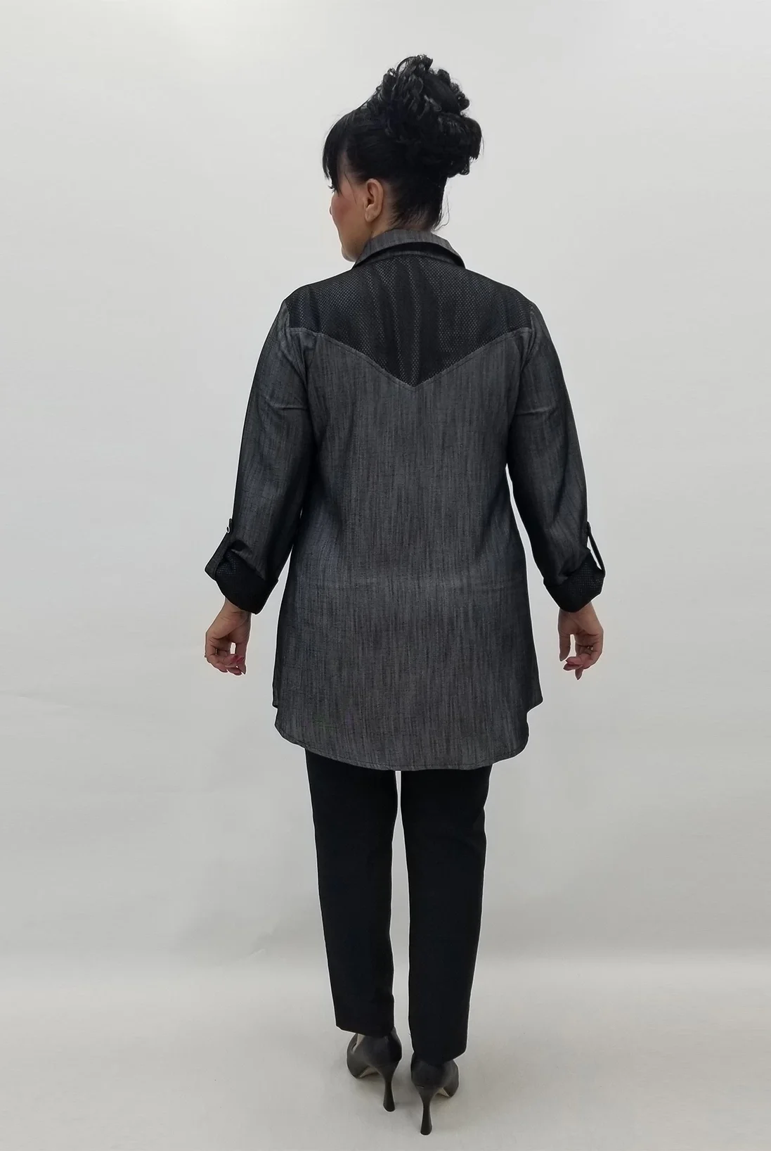 Miraggio Büyük Beden Ceket 99614 ANTRASİT