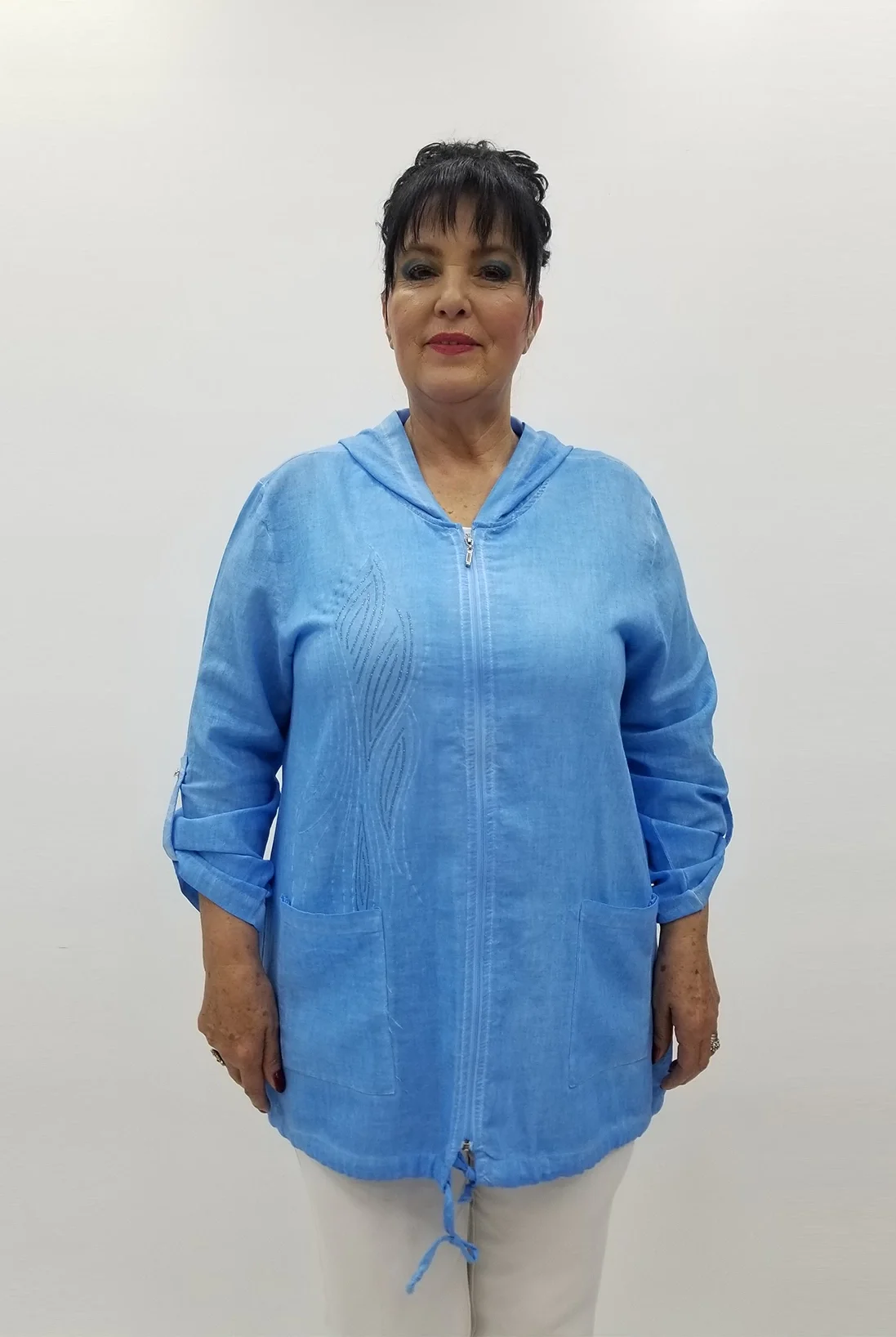 Miraggio Büyük Beden Ceket 99629 MAVİ