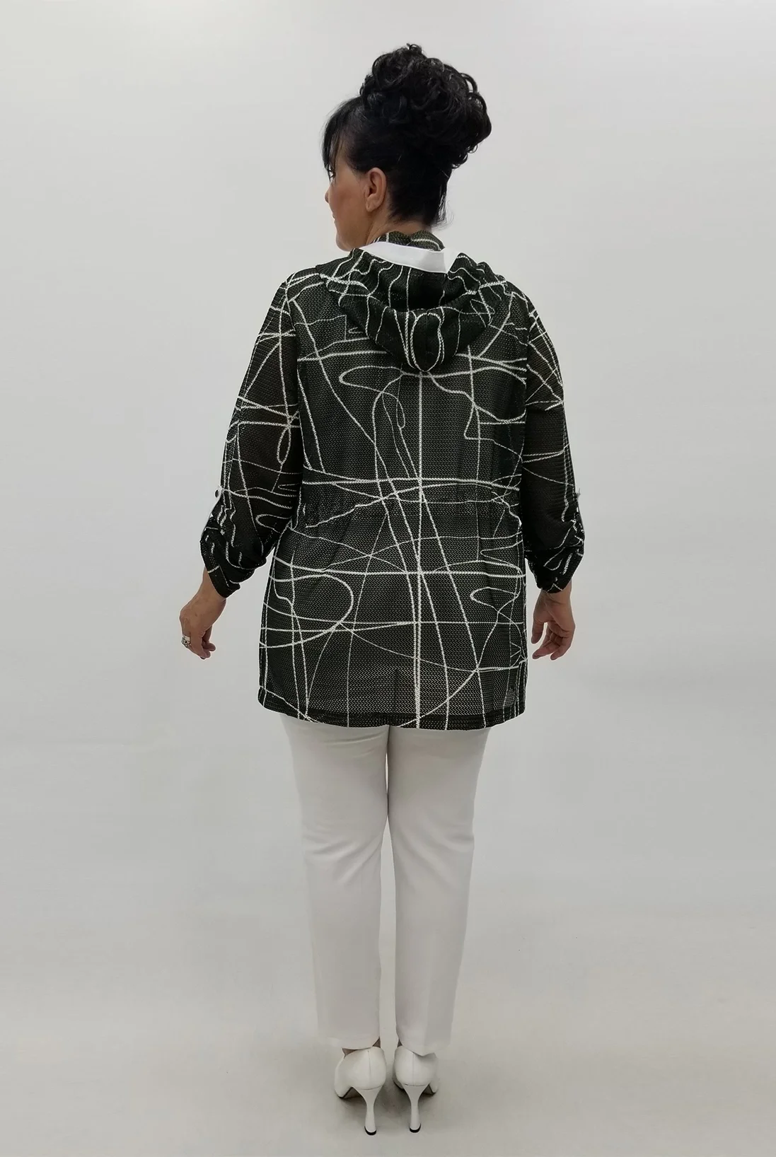 Miraggio Büyük Beden Ceket 99669 HAKİ