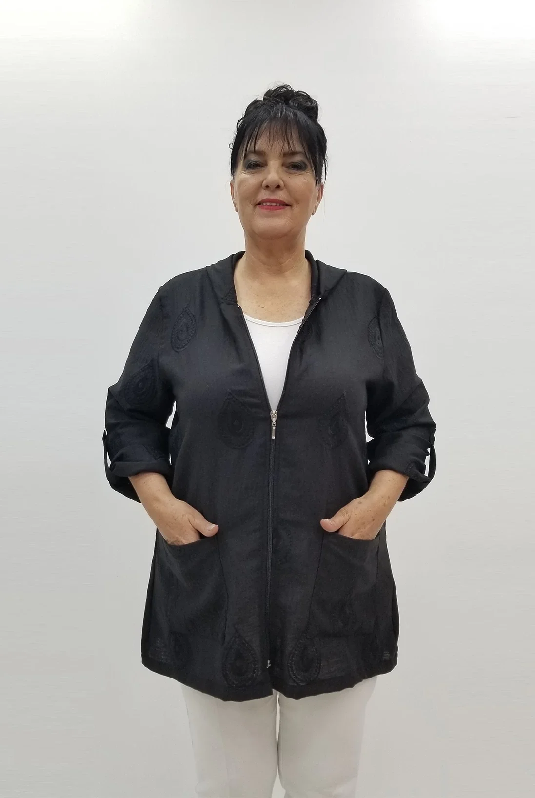 Miraggio Büyük Beden Ceket 99719 SİYAH