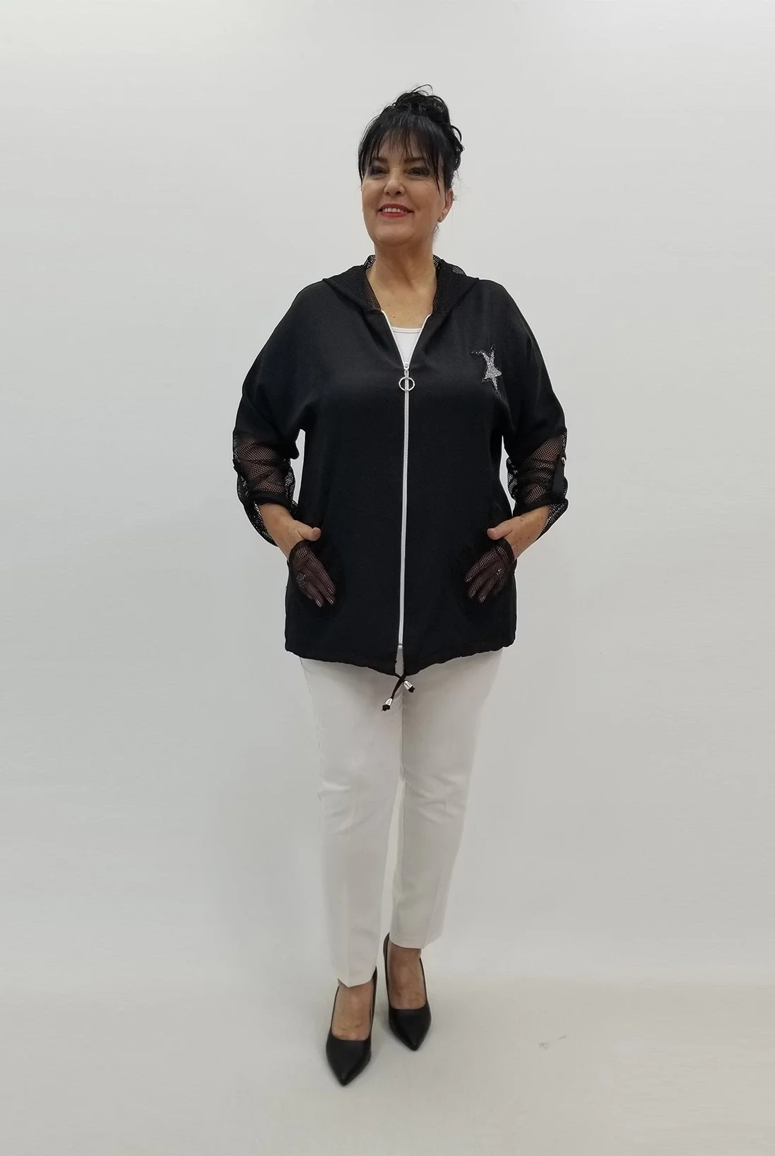 Miraggio Büyük Beden Ceket 99744 SİYAH