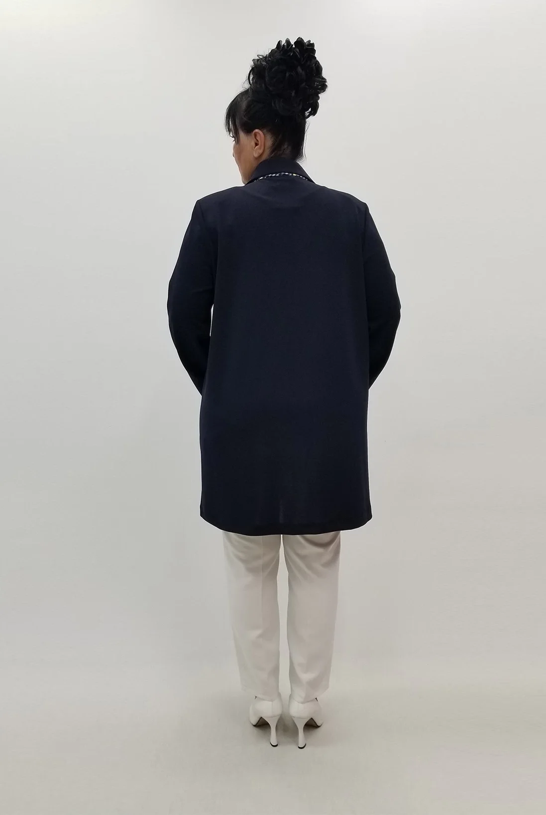 Miraggio Büyük Beden Ceket 99775 LACİVERT