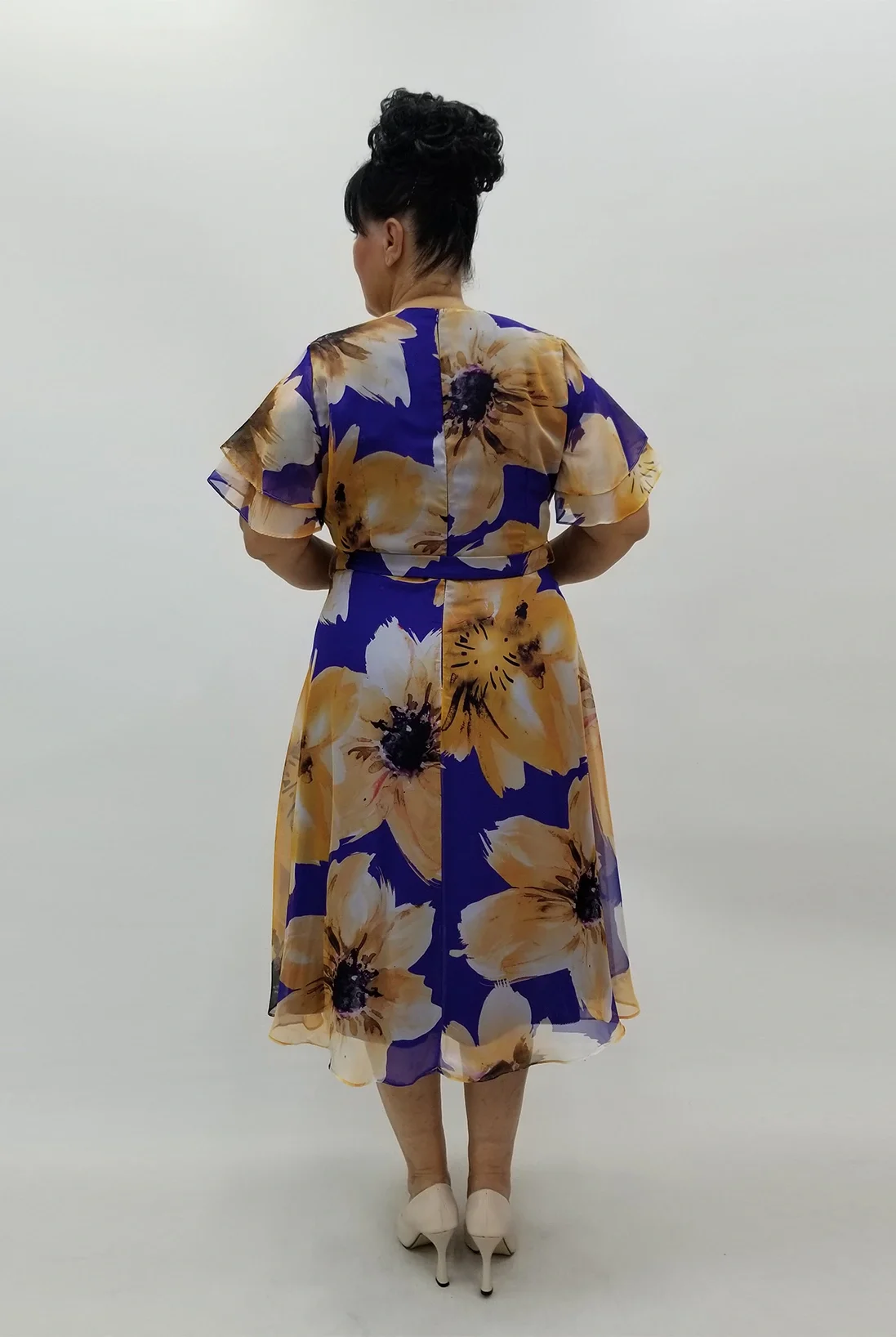 Miraggio Büyük Beden Elbise 4040 HARDAL