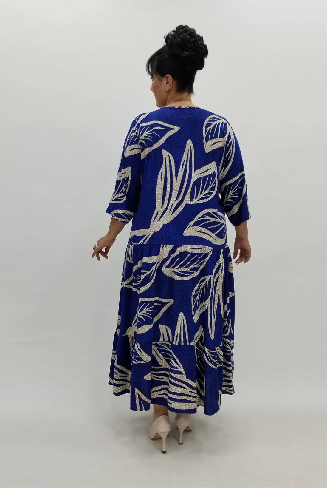 Miraggio Büyük Beden Elbise 98801 SAKS