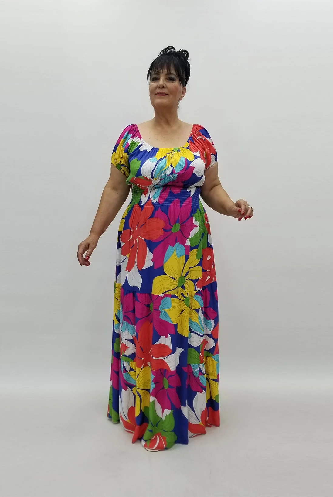 Miraggio Büyük Beden Elbise 98840 ORJİNAL