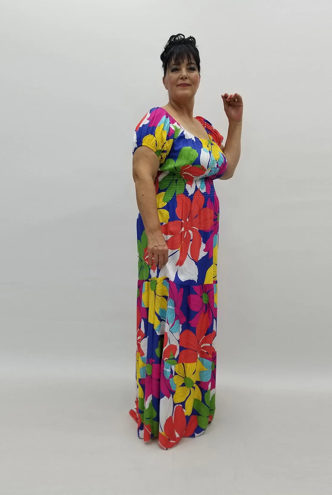 Miraggio Büyük Beden Elbise 98840 ORJİNAL