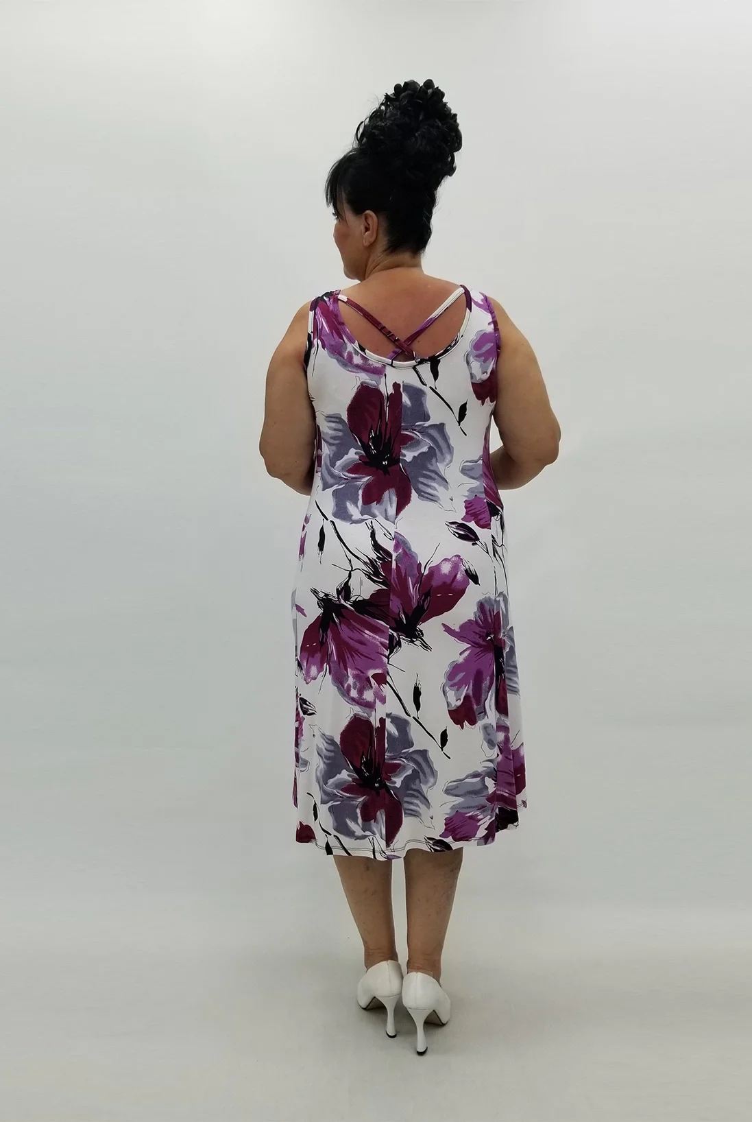 Miraggio Büyük Beden Elbise 99221 MÜRDÜM