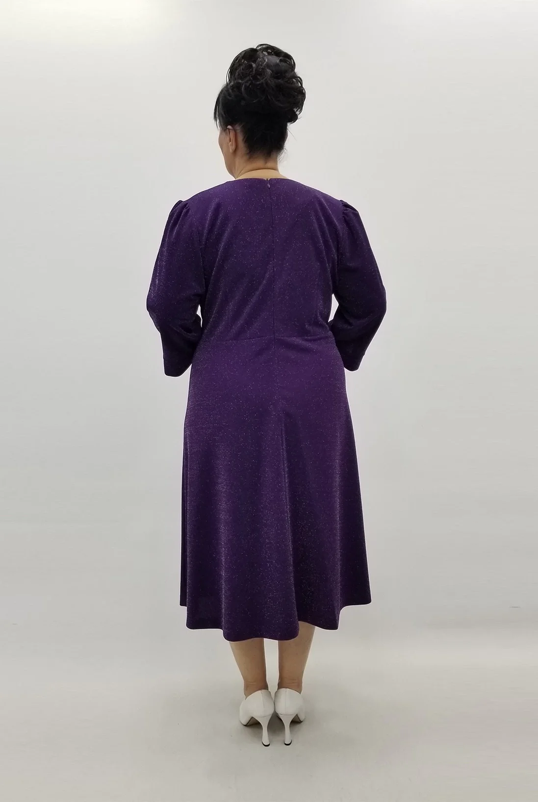 Miraggio Büyük Beden Elbise 99437 MOR