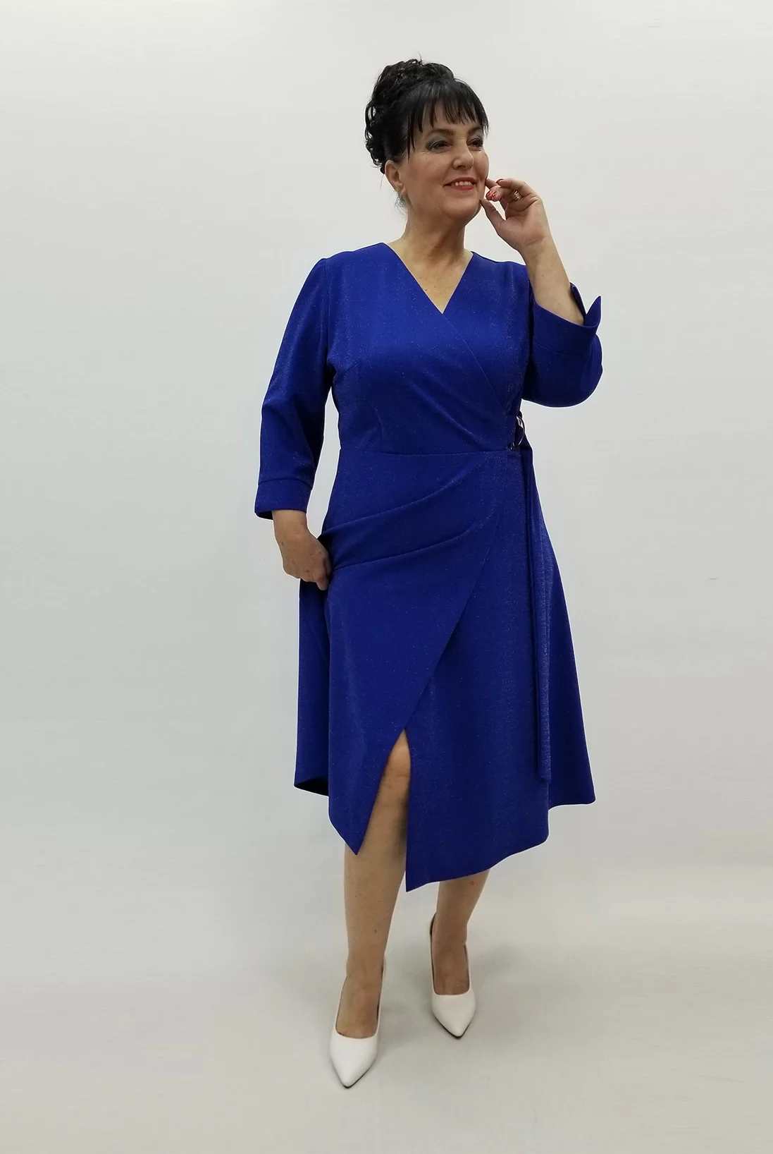 Miraggio Büyük Beden Elbise 99437 SAKS