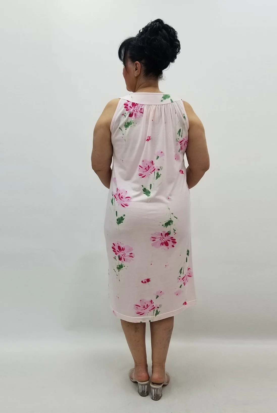 Miraggio Büyük Beden Elbise 99656 PEMBE