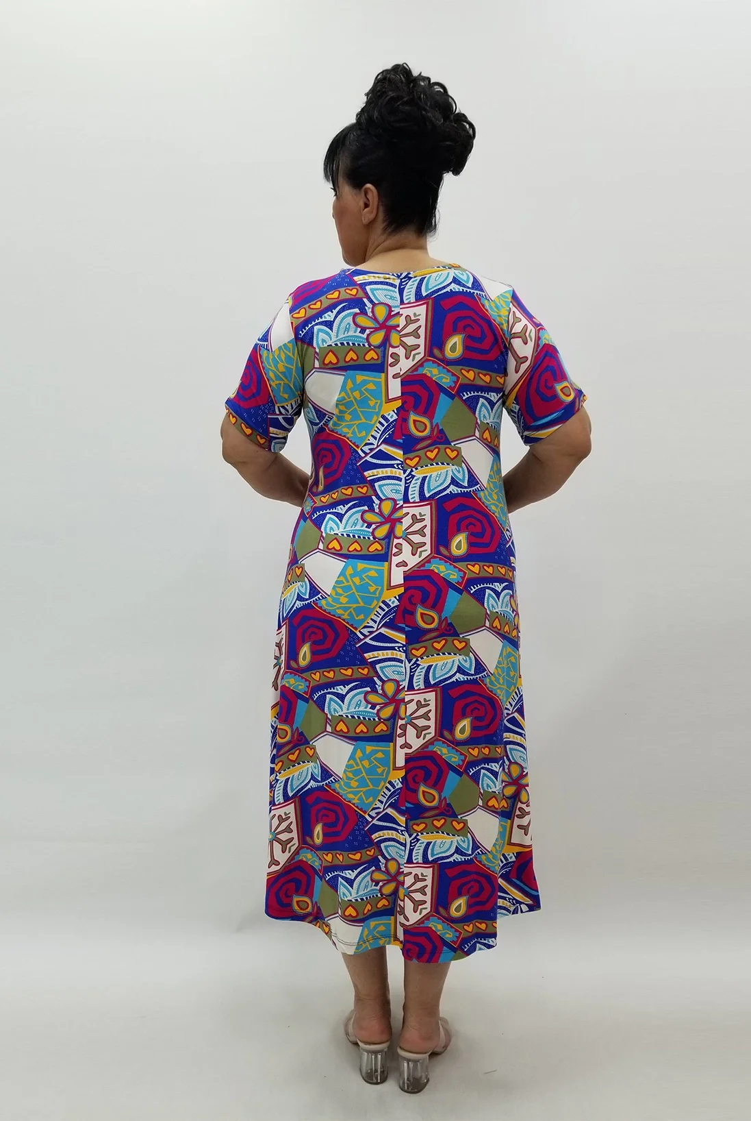 Miraggio Büyük Beden Elbise 99701 SAKS