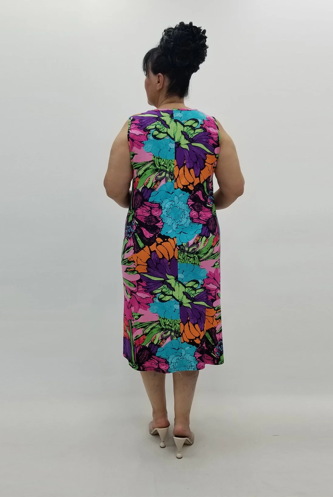 Miraggio Büyük Beden Elbise 99811 MOR